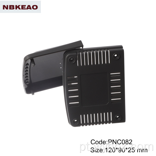 Caixa de ABS com caixa de plástico para eletrônica roteador caixa de plástico Caixa de junção modular para trilho DIN caixa de junção de montagem em superfície PNC082